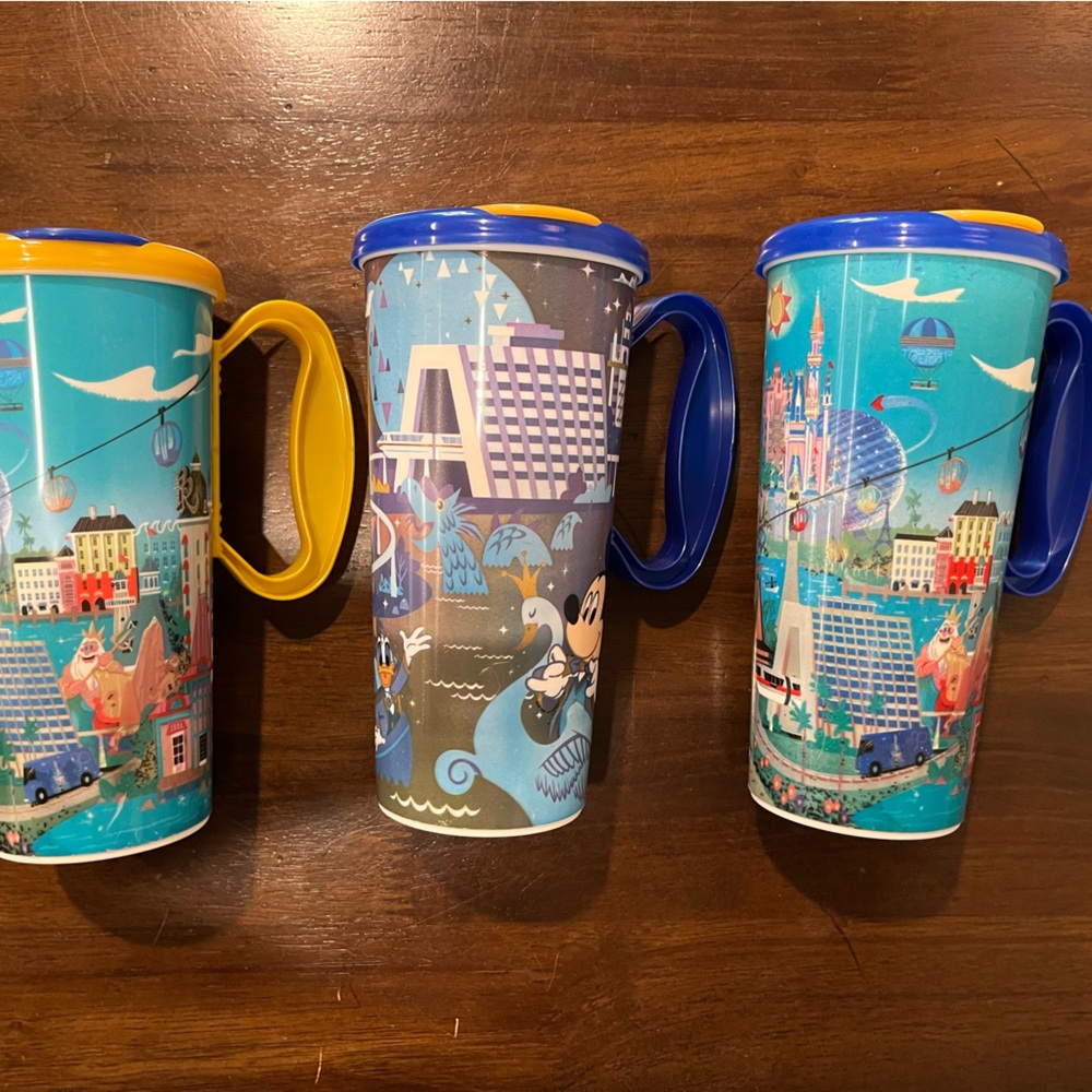 Disney Rapid Refill mugs- 50th anniversary edition